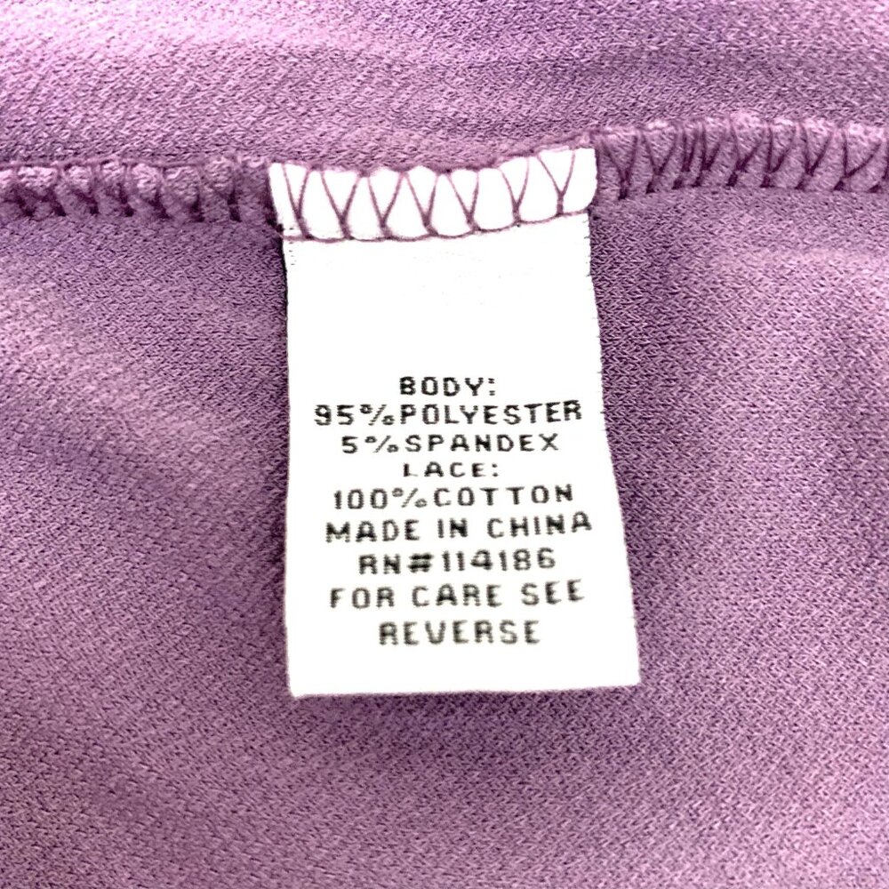 Love Scarlett Tops Long Sleeve Neck Women's Blouses Violet Kiss Size M - Picture 8 of 11